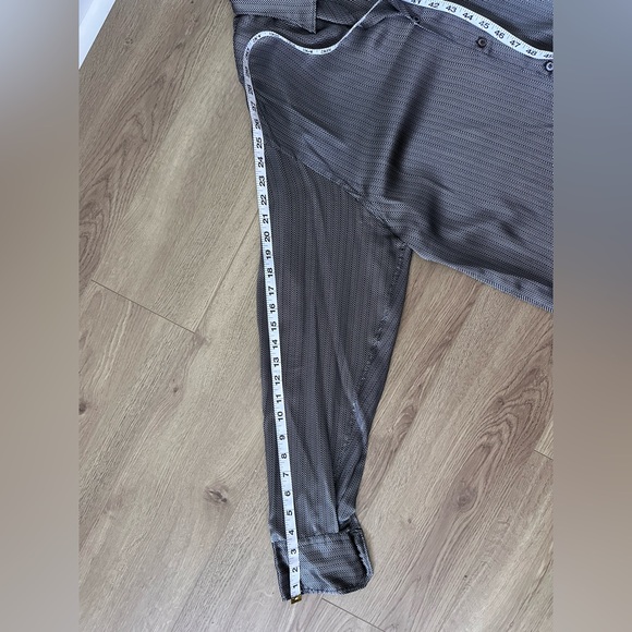 Armani Collezioni 100% Silk Dress Shirt - Picture 8 of 9